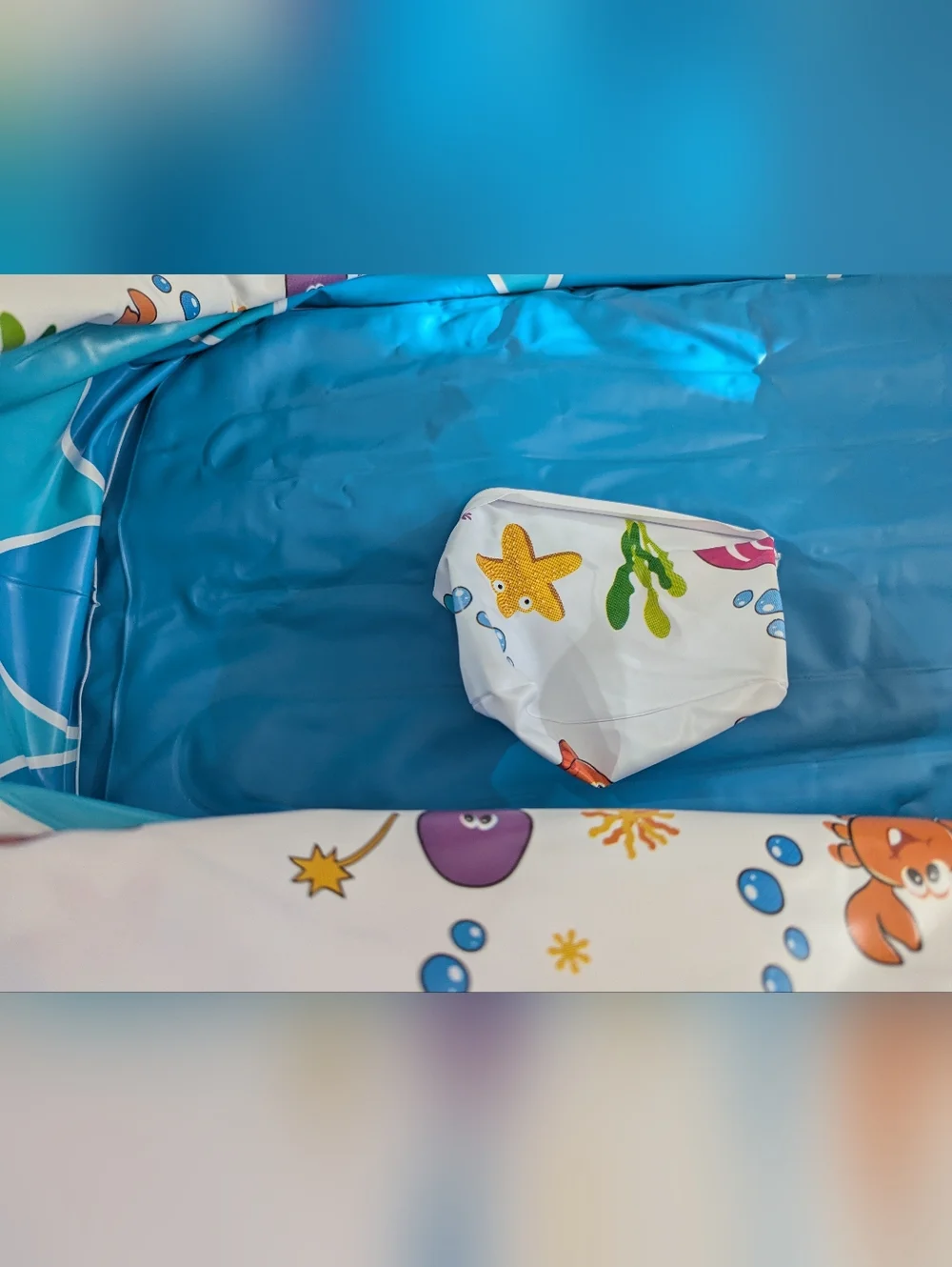 EUC Mommy's Helper Inflatable Baby Bathtub